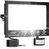 Hondony 150W Faretto LED da Esterno con Sensore di Movimento,15000LM Super Luminoso Faro Esterno,6500K Bianco freddo Faretti con Telecomando, IP66 Impermeabile Luce LED per Cortile Garage