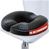 Benazcap Cuscino a Ciambella in Memory Foam, Cuscino da Seduta Ergonomico per Ufficio, Auto e Uso Quotidiano,Zwart