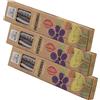 NKlaus 3X bastoncini di incenso Patchouli - 90 g di incenso arrotolato a mano, Masala-Incense dall'India, terroso, sensuale e rilassante, tradizionale e vegano