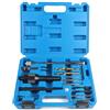 EXLECO Kit di Strumenti per la Rimozione di Candelette Danneggiate - 16 Pezzi, Kit di Riparazione per Candelette da 8 Mm e10 Mm, Estrattore per Candelette, Strumento di Rimozione Candelette