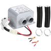 lyrlody termoventilatore per Auto, 12 V, 800 W, per Il Parabrezza dell'auto, Riscaldamento Portatile, deformazione e Riscaldamento dei Dischi, 18.2 x 10.5 x 12 cm, Car Hear