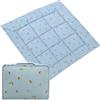 molis & co molis&co - Tappeto Gioco Bambini e Neonati 100x100x5cm - Tappeto Morbido Bambini - Tappeto Gioco Neonato Pieghevole, Reversibile e Lavabile - 100% Cotone (OEKO-TEX 100) - Colima