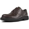 Camper Norman K100998, Blucher Uomo, Marrone Scuro 002, 45 EU