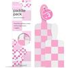FRAMAR Hair Colour Balayage Board - Paletta per tintura per mèches Kit per tintura per capelli, Kit per tavolozza per colori per parrucchiere, Confezione da 2 - A scacchi rosa e Bianchi