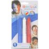 GRIM'TOUT Kit Trucco Bambini - Blu, Bianco, Rosso - 3 Grimsticks Speciale Sport - Matite Colorate, Trucco ad Acqua - Facili da Applicare e Rimuovere - Makeup Sicuro sulla Pelle - Norme CE