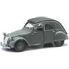 Newray 50893 - Car Citroen 2Cv 1952 Vintage, Scala 1:32, Die Cast, Grigio