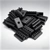 txuzong 200 Pezzi Clip a T da 6mm per Decking Composito - Fissaggi Nascosti per Pavimenti, Balconi, Giardini - Compatibile con Tavole in Plastica e Materiale Composito - Accessori per Montaggio Professionale