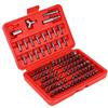Terryshop74 Set Inserti Cacciavite 100 Pezzi con Custodia - Kit Punte Bits Magnetiche per Avvitatore, Trapano e Cacciavite - Acciaio 45# Alta Resistenza, Valigetta Compatta Inclusa