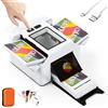 Mapille Mescolatore Carte da Gioco,Mischia Carte Automatico per 1-2 Mazzi,Card shuffler,modalità Auto e Manuale,Mixer Automatico,per Carte di Diverse Dimensioni