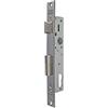 TESA 2210 Serratura da incasso per profili metallici, entrata 25 mm, finitura grigio inox, scrocco reversibile
