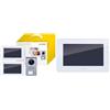 Vimar K40931 Kit videocitofonico da parete con: 2 videocitofoni vivavoce a colori LCD 7 & K40932 Monitor supplementare touch screen vivavoce a colori LCD 7in per kit videocitofonico