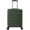 Cabin Max Trolley Bagaglio a Mano 55x40x20, Valigie, Valigia Bagaglio a Mano, Valigia 55x40x20, Leggera, Rigida, con 8 ruote, Serratura a Combinazione, 55 x 40 x 20 cm