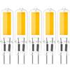 BVCL Lampadine LED G4 Bianco caldo 3000K, 3W G4 LED Lamp AC/DC 12-24V 270LM, Equivalente per lampadine alogene da 30W, Dimmerabile Nessuno sfarfallio (Size : 5 pcs)