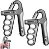 AOUZOVLI 2 Avambraccio Esercizio Avambraccio Con Funzione Conteggio Resistenza Regolabile Mano Grip 5-60 Kg Allenamento Avambraccio Per Allenamento Muscolare E Forza