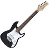 Rocktile Sphere Junior Black 3/4 Chitarra Elettrica (battipenna bianco, 1 Humbucker, 1 Single Coil, 22 tasti, tastiera in palissandro, manico in acero)
