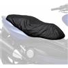 Auto Accessori Lupex - Coprisella Moto e Scooter Impermeabile Antistrappo con Borsa - Taglia Maxi (115x50 cm), Colore Nero - Adatto per 300-500cc e simili