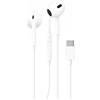 GC GLOBALCOMMERCE Cuffie USB-C con Microfono e Controllo del Volume | Auricolari USB con Filo Compatibili