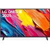 LG QNED AI QNED70 50 pollici, Smart TV 4K, Processore α7 Gen8, Dynamic QNED Color, webOS con AI e telecomando puntatore AI, Gaming con VRR 4K@60Hz, 50QNED70A6A 2025