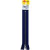 Kleiber + Co.GmbH 69807 - Cerniera lampo in metallo, 2,5 x 14 x 5 mm, colore: Blu scuro