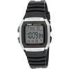 Casio Orologio da polso digitale al quarzo in resina W-96H-1A, grigio., cinghia