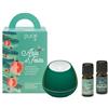 Purae Kit Aria di Festa Diffusore a Ultrasuoni + Sinergia di Oli Essenziali, 5ml