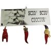 forex 7,5x20cm corni e frasi napoli amuleti totonno fortuna horn charms corno