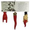 forex 7,5x20cm corni e frasi napoli amuleti totonno fortuna horn charms corno