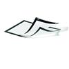 Durable 498501 - Duraframe Magnetic Plus, Cornice Espositiva Magnetica con Pannello Frontale, Formato A4, Confezione da 2 Pezzi, Nero