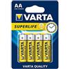 VARTA STILO ZINCO BLISTER 4PZ.