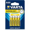 VARTA MINISTILO ZINCO BLISTER 4PZ.