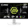 MSI MAG 274URFW Monitor Gaming da 27" UHD - Pannello IPS rapid (3840 x 2160), 160 Hz/0,5 ms (GtG, Min.), Gamut di colori 133% sRGB, VESA DisplayHDR 400 - DisplayPort 1.4a, HDMI™, USB Type-C, Bianco
