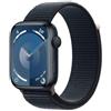 Apple Watch Series 9 45 mm Digitale 396 x 484 Pixel Touch screen Nero Wi-Fi GPS