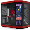 HYTE Y70 Touch Infinite Midi Tower Nero, Colore ciliegia
