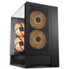 COUGAR OMNYX BLACK MIDI TOWER VETRO TEMPERATO NO-POWER ATX/MATX/MINI-ITX