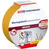tesa Nastro Biadesivo di Montaggio Powerbond INDOOR - 5 m | Nastro Biadesivo da Montaggio, Alto Potere Adesivo - Per il Fissaggio Permanente in Ambienti Interni senza Forature