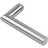 HOPPE Amsterdam 3289444 - Foro di spinta in acciaio inox opaco