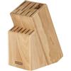 Tescoma 869508 Woody Ceppo per 13 Coltelli e Trinciapollo/Acciaino