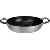Baldassare Agnelli Pentole Agnelli ALSA110S28 Tegame con Maniglie, Alluminio, Argento, 28 cm