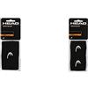 HEAD Polsino da 5", Accessori Tennis Unisex Adulto, Nero, taglia unica & Polsino da 2.5", Accessori Tennis Unisex Adulto, Nero, taglia unica