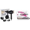 Bellissima Imetec Creativity 4 You, Asciugacapelli Professionale, 4 Accessori, Diffusore, Controllo Intelligente della temperatura & Imetec Creativity B9 400 Piastra per Capelli
