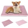 BVAGSS Cuscino per Cane Reversibile, Ultra Morbido Materassino Lavabile, Ortopedico Letto per cani Cuscino Cane Memory Foam Suave y Cálido XH079 (76x50x4cm,Pink)