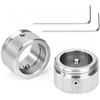 Tunejoy Adattatore per Valvola del Radiatore in Acciaio Inox 304 Adattatore per Termosifone Radiatore RA M30x1,5 per Termostato Ra Rav Valvola Ravl 2 Pezzi