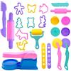 MEIYAXINWIN Set di 22 utensili per impastare, accessori per plastilina, kit regalo per ragazzi e ragazze