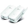 TP-Link [Vecchio Modello] TP-Link TL-WPA8630 Kit AV1300 Powerline, Wi-Fi Dual Band AC 1350 Mbps Wireless, 3 Porte Gigabit, 2x2 MIMO, HomePlug AV2, Pulsante Wi-Fi Clone, Tasto LED On/Off, Senza Presa Passante