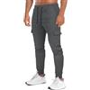 Suwangi Pantaloni Tuta da Jogging Uomo Pantaloni Cargo Joggers Palestra Sportivi Allenamento Cotone Slim Fit Comodi Elastico in Vita con Tasche Multiple