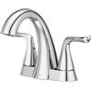 Pfister Willa LF048MALCC - Rubinetto per lavabo da bagno, 10,2 cm, 2 maniglie, 3 fori, certificato NSF, finitura cromata lucida,
