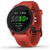 Garmin Forerunner 745, GPS per la corsa, Display MIP da 1,2, Distanza, Passo, Cardio, HRV, VO2max, Piani gratuiti per 5K, 10K e mezza, Musica, Pay, Notifiche (Magma Red)