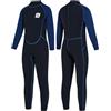 Summshall Muta in Neoprene 2,5 mm per Bambini | Costume da Bagno Termico per Nuoto, Immersioni, Surf | Muta Neoprene a Maniche Corte o Lunghe per Ragazze e Ragazzi | Protezione UV & Ultra