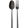 Sambonet Set 2 Posate a Servire Rock Mirror PVD 2Black