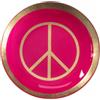 Gift Company Piatto Decorativo Gift Company Love Plates - Peace Vetro Ø10 cm